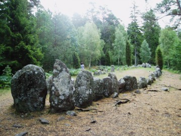 Кромлех Gnisvärd skeppssättning