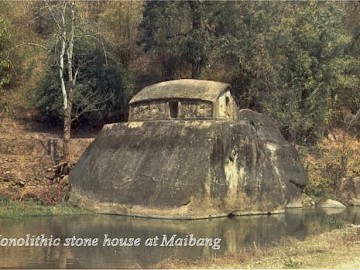Каменный дом Димаса — Maibang stone monument