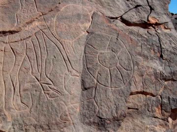 Наскальное искусство Мессак — Messak petroglyphs