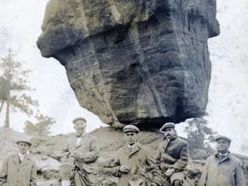 Камни Колорадо Спрингс — Garden of Gods Balanced Rock