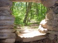 looking-outside-of-stone-chamber