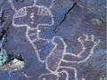 Petroglyphs near La Bajada, New M