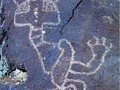 Petroglyphs near La Bajada - New Mex