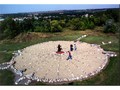 medicine wheel with people