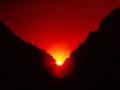 equinox Sunset at Parowan Gap