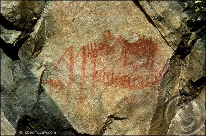 Bon-Echo-Provincial-Park-First-Nation-Rock-Painting-Ontario-1-23