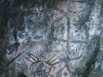 Петроглифы пещеры Студенческая