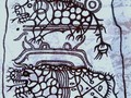 Капелько В.Ф. Копия со стелы, найденной на берегу р. Аскиз.