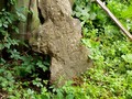 крест из каменного идола, хранится в Себежском музее