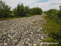 каменные насыпи и дороги