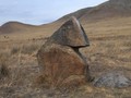 Курган %22Белая волчица%22 у трассы Абакан-Ак-Довурак, Хакасия, Россия