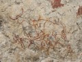 Pratu Pha cliff paintings in Lampang Province, Thailand