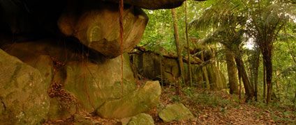 Caves in the Werehpai_ Iwana Samu Sanctuary, Kwamalasamutu, Suriname.