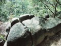 Megalith at the top of Ashitakeyama Pyramid, Hiroshima
