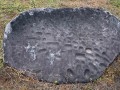 Large stone with cup markings, near Hanggira village, Besoa Valley