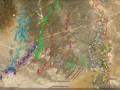 карта Воздушных змеев Арабии регион