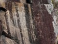 Rock inscription at Xianzi Lake by Taixi River, Fujian Province
