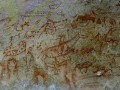 petroglyphs in Dogate cave- Habahe county, Xinjiang