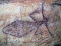 Pintura rupestre en Robore