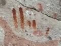 pinturas rupestres del Alero de Charcamata (Santa Cruz)