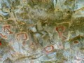 Rock art at Cerro Pintado site