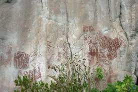Sitio con arte rupestre Gestion Patrimonio -Cultural Arqueologico Colombia