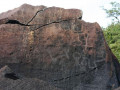 Petroglyphs near Kurupukari in Iwokrama