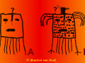 Petroglyph 1 on Panel AP3-171A at Alto de Pitis, Majes