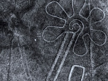 Геоглиф Цветок — Наска
