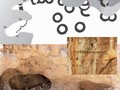 Chullpas en cuevas en Oqa?itaiwaj y pinturas rupestres asociadas