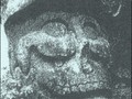Monumento 1, La Chacra (foto del autor). Altura- 1.80 m; anchura- 1.66 m; grosor- 1.28 m