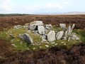 wedge tomb on the high plateau of the Dartry Mountaisn above Glencar